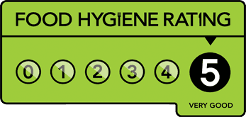 Food hygiene rating 5, very good